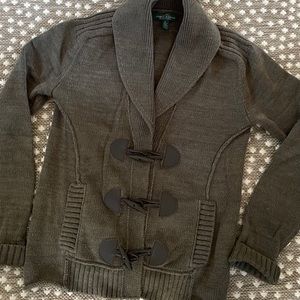 Ralph Lauren forest green sweater. EUC